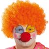 Fiestas Guirca Parrucca Clown Arancio Economica